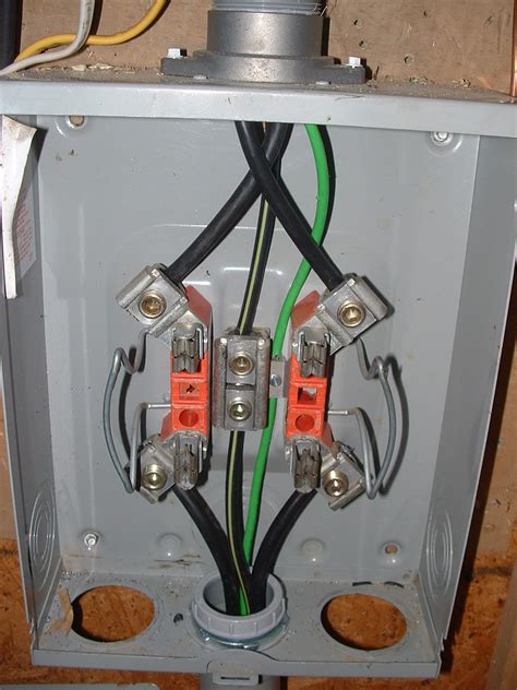 wiring a 200 amp meter base 